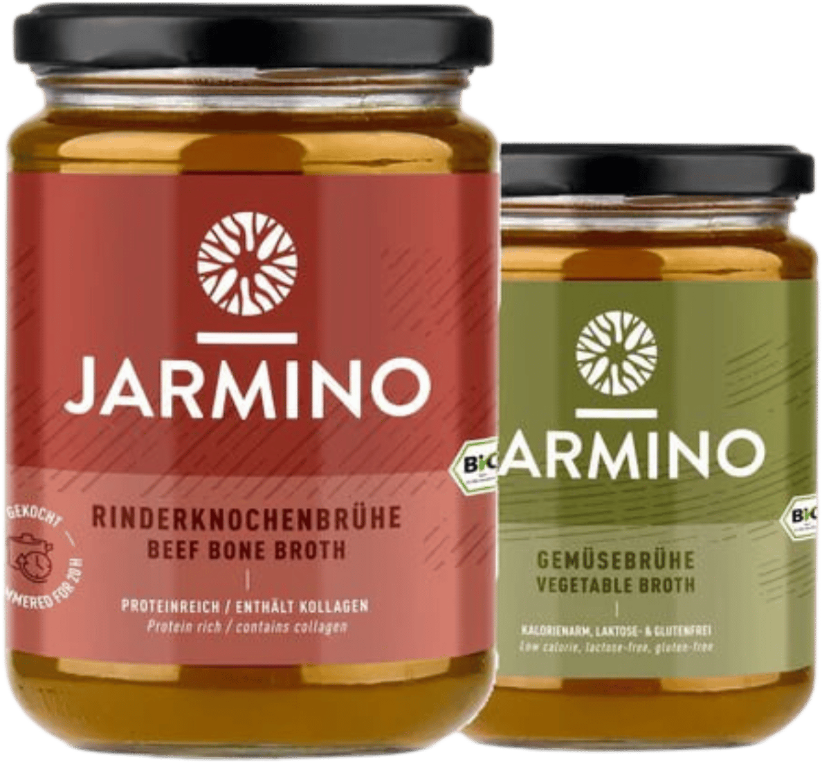 Jarmino fasting cure 5 days (18x beef bone broth + 12x vegetable broth)