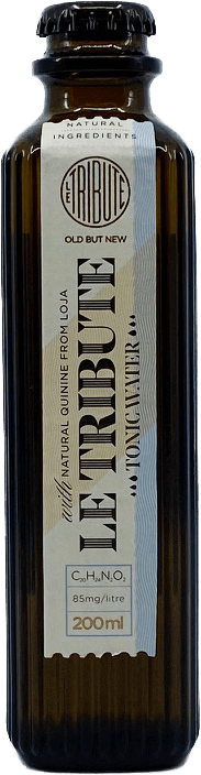 Le Tribute Premium Gin mit Le Tribute Tonic (0,2L) + 2 Gläser - 43 %  Vol./0,7 L