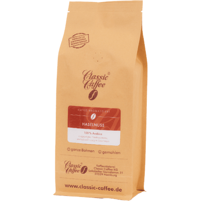 Klassischer Kaffee Haselnuss — 500g