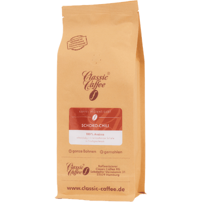Aromatisierter Kaffee - Schoko-Chili — 500g