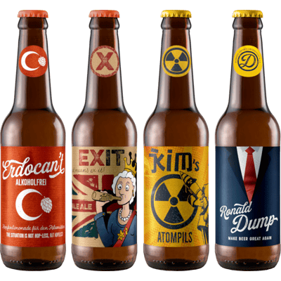 Despotenmischung von dump beer - 12x Flaschen (9x Craft Beer + 3x Hopfenlimonade)