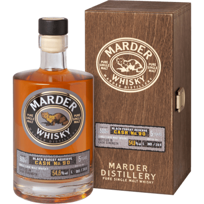 Marder Whisky BLACK FOREST RESERVE "Cask No.90