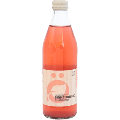 "RHABARBIE" Fermented organic birch juice with rhubarb 12x0,33L