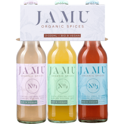 Beauty & Energie Boost - 6x Limonade von Jamu