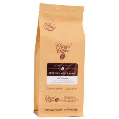 Kaffee Äthiopisch Mocca Sidamo — 500g