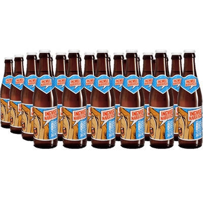 24x Ingwer Narrisch - Biermischgetränk aus Märzenbier und Bio-Ingwer-Sirup