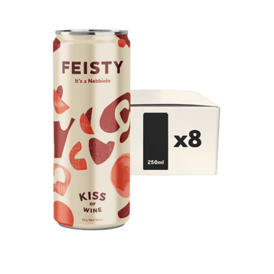 8x Feisty - Red wine Nebbiolo