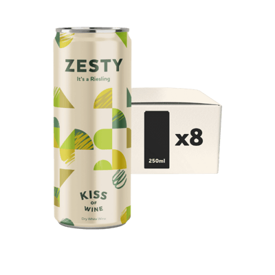 8x Zesty - white wine Riesling