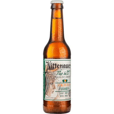 WIT non-alcoholic beer - orange peel & coriander