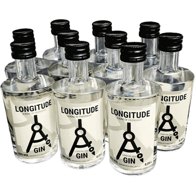 Longitude London Dry Gin Set - 11 Friends (11x 0,05l)