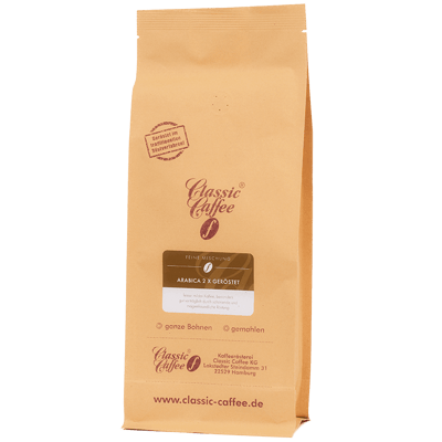Kaffee Arabica - 2x geröstet — 1000g