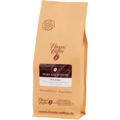 Kaffee Brazil Sao Silvestre — 500g