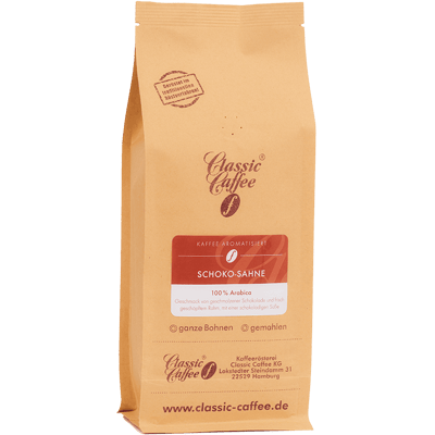 Aromatisierter Kaffee - Schoko-Sahne — 500g