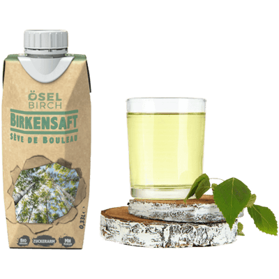 ÖselBirch tasting box mix - birch juice soft drinks - 6x 0,33 l
