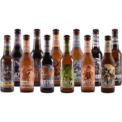 Göttergabe #3 - 12x Craft Beer von Beer of the Gods (Alle Sorten)