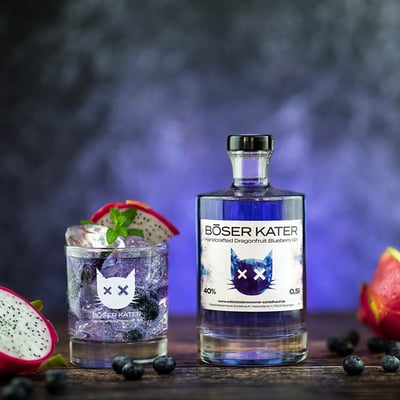 Böser Kater - Dragonfruit Blueberry Gin 2