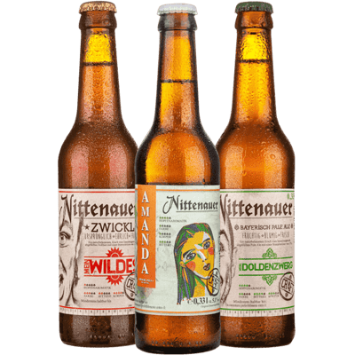 9er Craft Beer Set (3x Amanda Pils + 3x Mein Wildes Zwickel + 3x Doldenzwerg Bavarian Pale Ale)