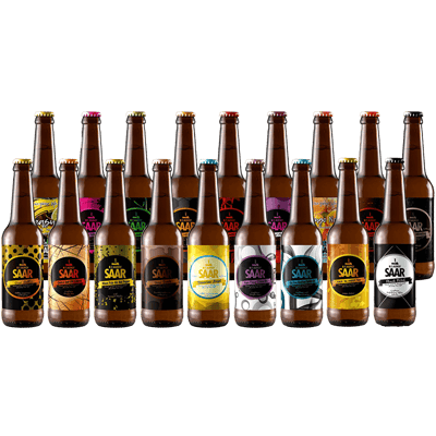 Tasting package - 18x different craft beers