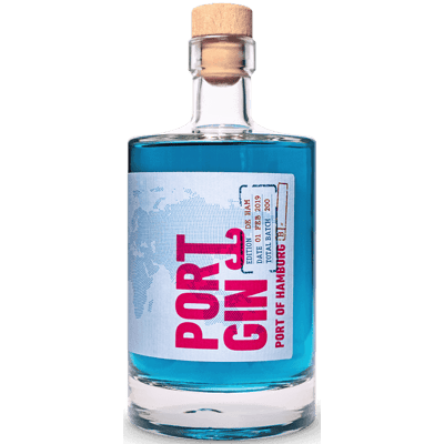Port of Hamburg - Gin with color change
