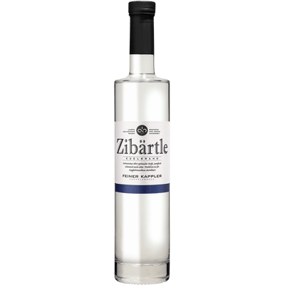 Zibärtle - noble brandy from wild plums