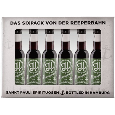Hansekraut Lütten Sixpack im Geschenkkarton 6x 4cl