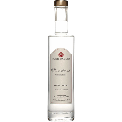 Rose Valley pear brandy Williams pear