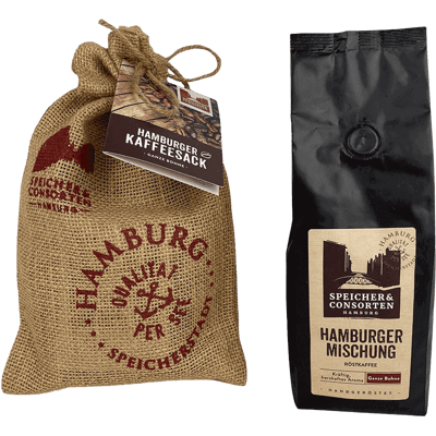 Roast coffee "Hamburg blend" - Whole bean