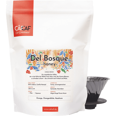 Kaffee del Bosque - honey fermented 1000g