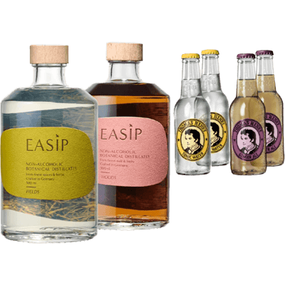 EASIP Berlin Bundle (1x Woods + 1x Fields + 2x Tonic Water + 2x Ginger Ale)