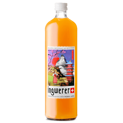Ingwerer - Bio Likör aus Ingwer + Apfel