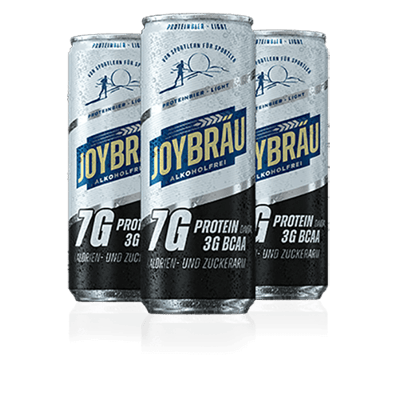 24x JoyBräu non-alcoholic PROTEINBIER LIGHT in a can