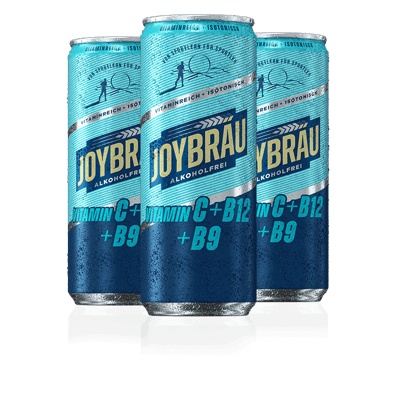 24x JoyBräu non-alcoholic VITAMIN BEER in a can