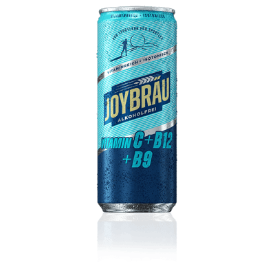 12x JoyBräu non-alcoholic VITAMINBIER in a can