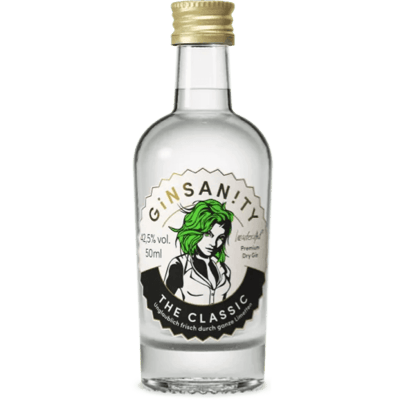 Ginsanity The Classic - Premium Dry Gin 50ml