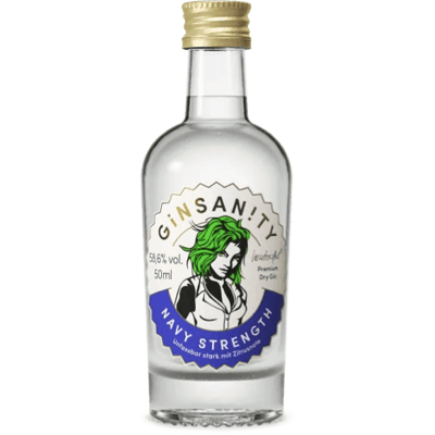 Navy Strength - Premium Dry Gin — 50ml