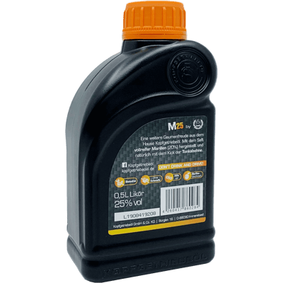 Head gear oil M25 - apricot liqueur