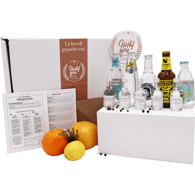 Gin Tasting Box - Ginperium (5 x Gin + 5x Tonic Water)