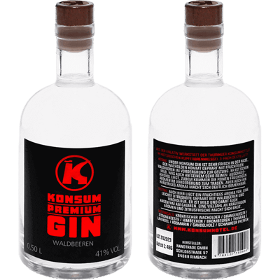 Consumption Premium Gin Wild Berries - New Western