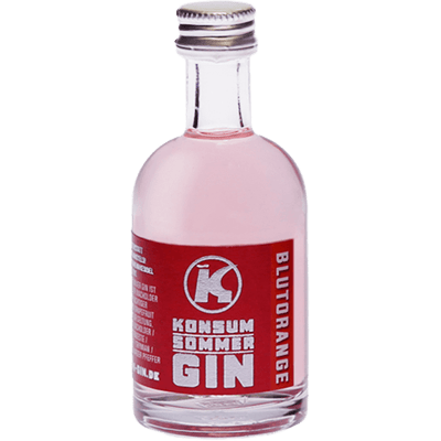 Konsum Sommer Gin Blutorange Miniatur