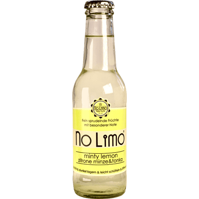 minty lemon - Zitrone Minze & Tonka - Craft Limo