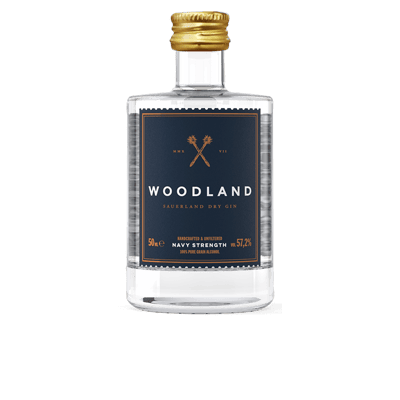 Woodland - Sauerland Dry Gin - Navy Strength 0,05l