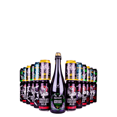 Stone Brewing Jägermeister & Arrogant Bastart Paket 1 (24x Craft Beer)