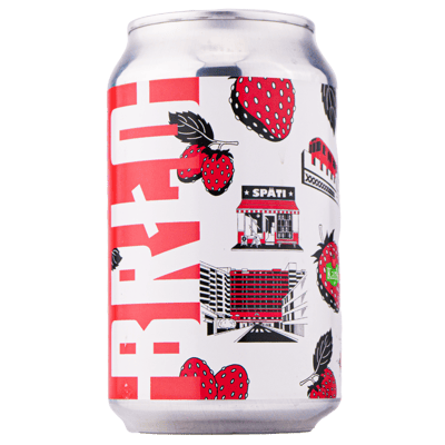 BRLO Berlin Jam Strawberry - Berliner Weisse in a can