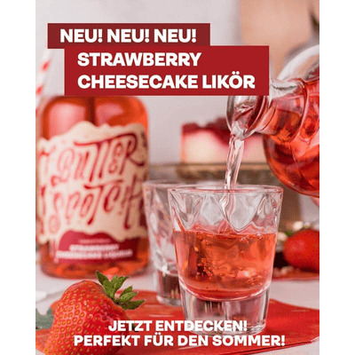 Butterscotch - Strawberry Cheesecake Liqueur