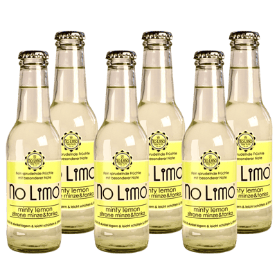 6x minty lemon - Zitrone Minze & Tonka - Craft Limo