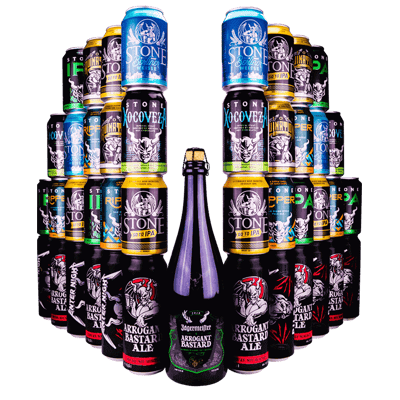Stone Brewing Jägermeister & Arrogant Bastart Paket 2 (42x Craft Beer)