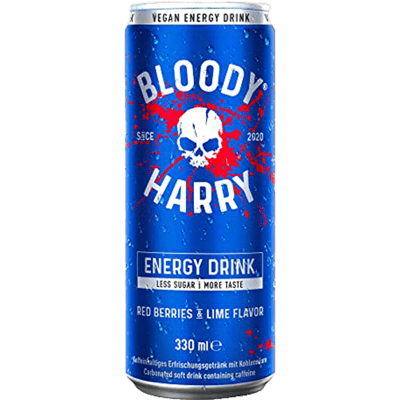 12x BLOODY HARRY Energy Drink