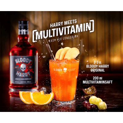 Bloody Harry Original - Rum-Vodka-Spirituose 7