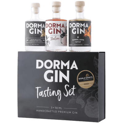 DormaGIN Tasting Set (1x London Dry Gin + 1x Sloe Gin + 1x Barrel Aged)
