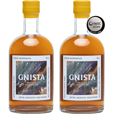 2x GNISTA Floral Wormwood - Alcohol-free aperitif